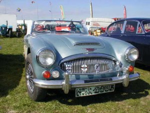 old Austin Healey 1960